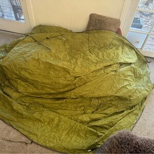 Lanshan 2 person 2lb trekking pole Green Camping Tent